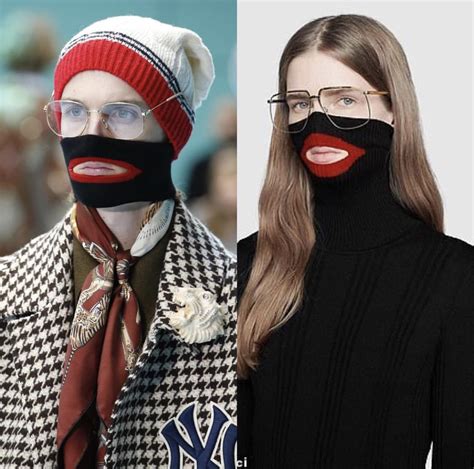 gucci wool sweater with black face|Gucci Apologizes And Removes Sweater Following 'Blackface' .